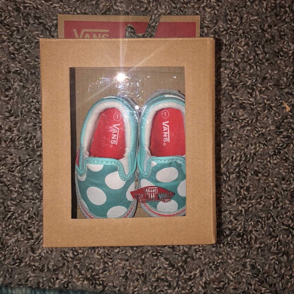 Vans infant crib shoes